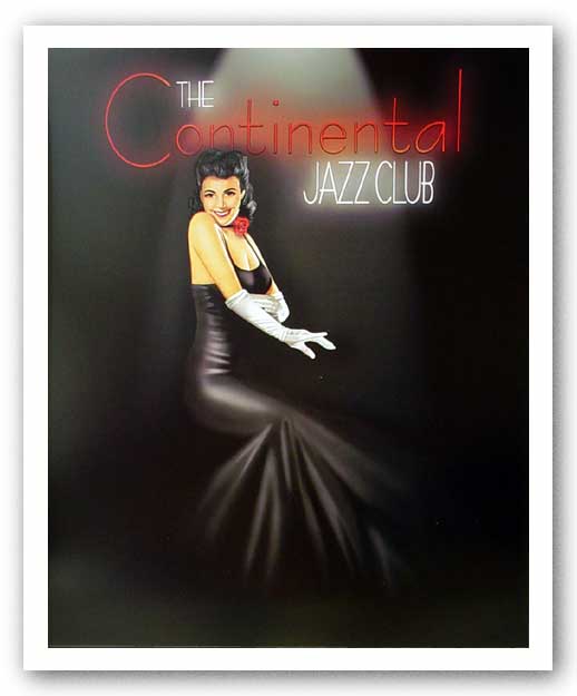 Continental Jazz Club by Ralph Burch