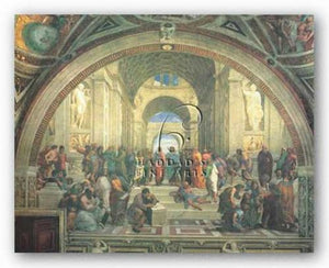 School of Athens by Sanzio Raphael (Raffaello)