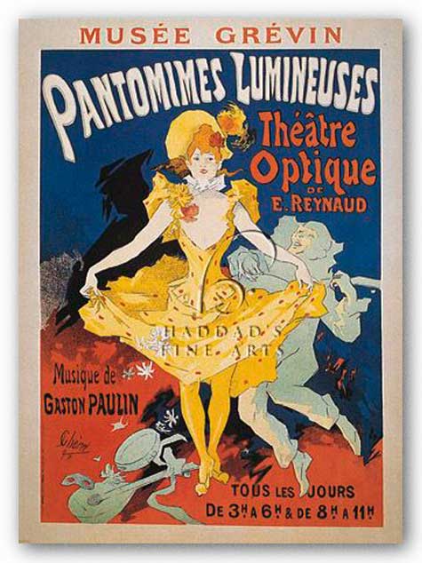 Pantomimes Lumineuses by Jules Cheret