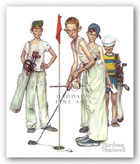 Missed by Norman Rockwell