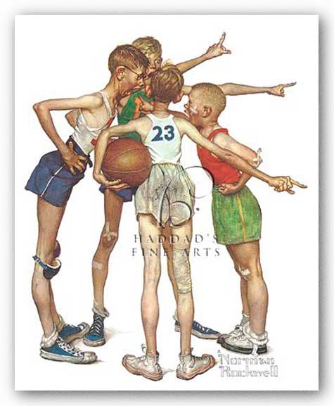 Oh, Yeah by Norman Rockwell