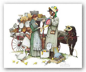 Country Pedlar by Norman Rockwell