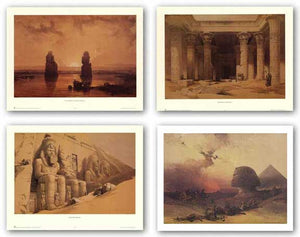 Egypt Set (Four Prints) by David Roberts