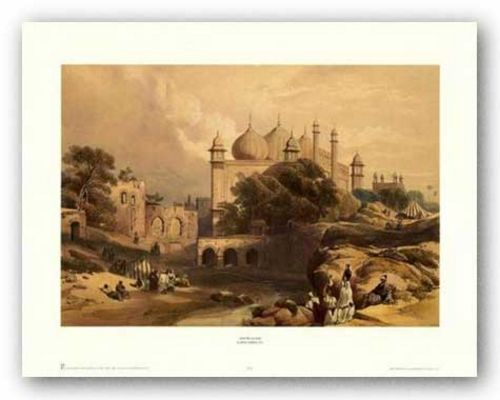 Jama Musjia Agra by David Roberts