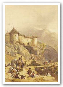 Hill Fort of Ghulab Sinj by David Roberts