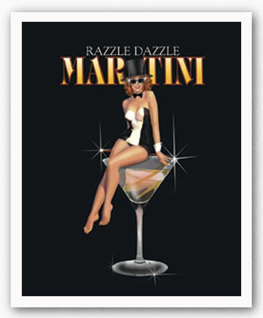 Razzle Dazzle Martini by Ralph Burch