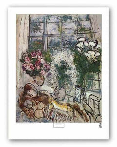 White Window by Marc Chagall