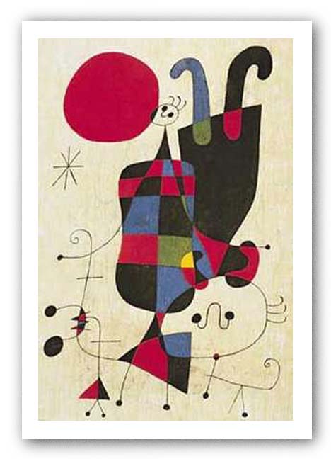 Inverted Personages by Joan Miro