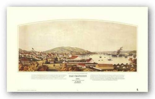 San Francisco, 1849 by Henry Firks