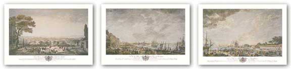 French Ports Set by Joseph Vernet