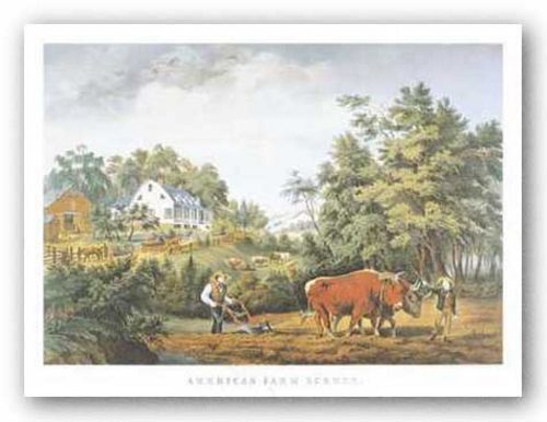 American Farm Scenes by Currier and Ives