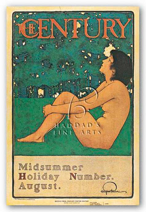 Century Poster by Maxfield Parrish