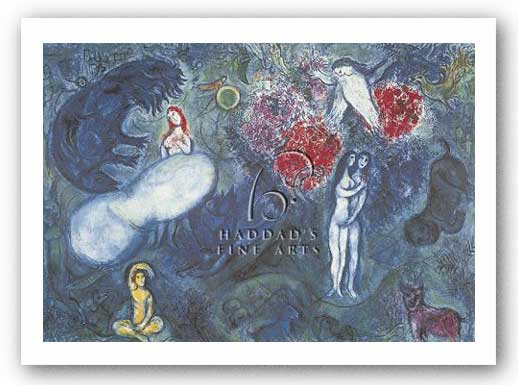 Le Paradis (Paradise) by Marc Chagall