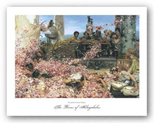 Roses of Heliogabalus by Sir Lawrence Alma-Tadema