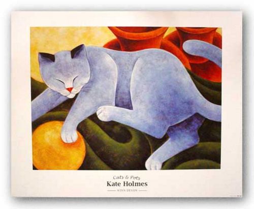 Cats and Pots by Kate Holmes