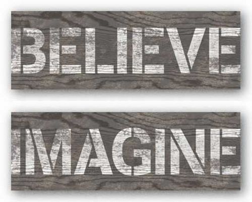 Imagine and Believe Set by N. Harbick