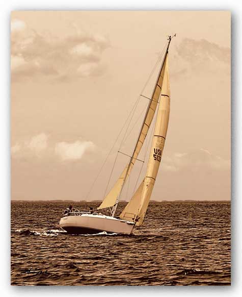 Weekend Sail I by Alan Hausenflock