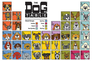 The Dog Table by Angry Squirrel Studio