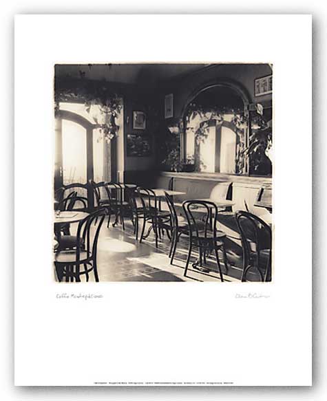 Caffe, Montepulciano by Alan Blaustein