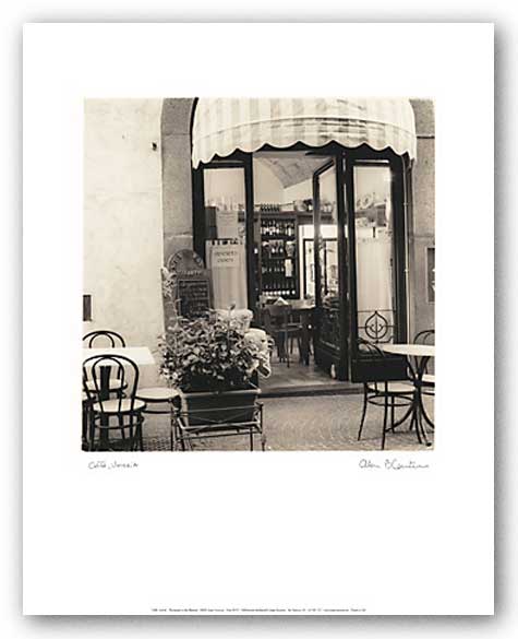 Caffe, Umbria by Alan Blaustein