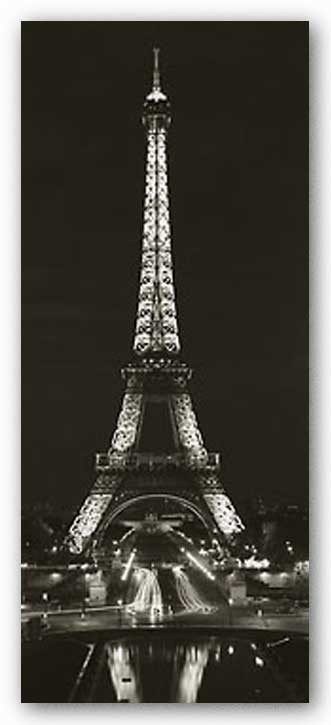 Tour Eiffel La Nuit by Alan Blaustein