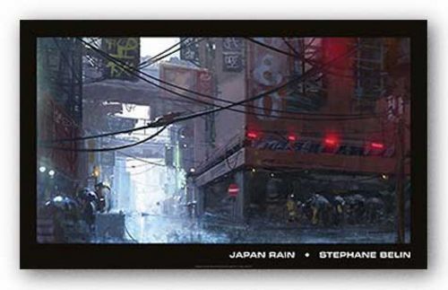 Japan Rain by Stephane Belin