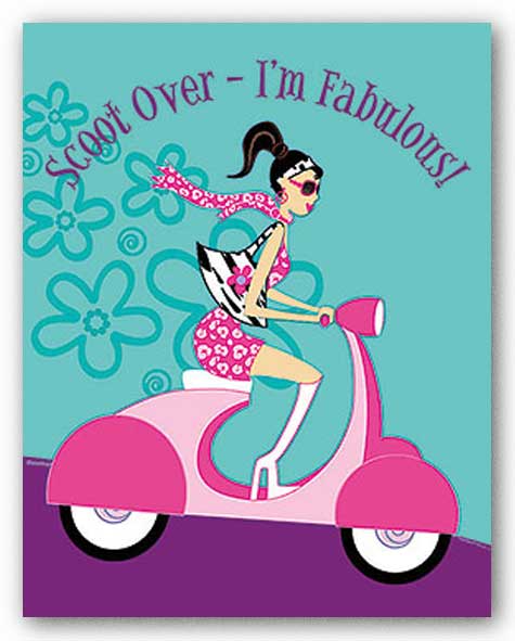Scoot Over - I'm Fabulous! by Alece Birnbach