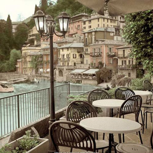 Porto Caffe, Italy by Alan Blaustein