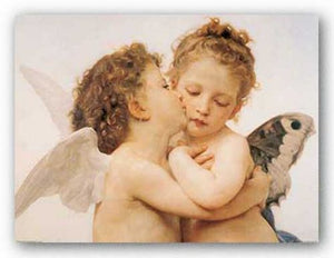 The First Kiss by William-Adolphe Bouguereau
