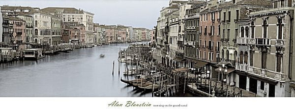 Morning on the Grand Canal by Alan Blaustein