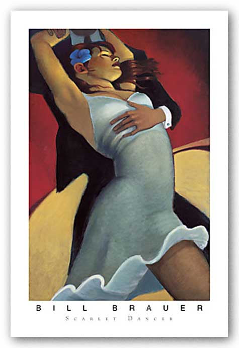 Scarlet Dancer by Bill Brauer