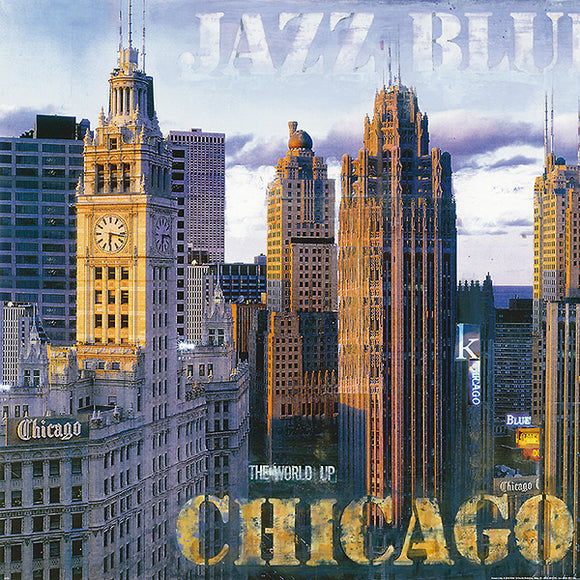 Jazz Blues I (microfiber) Chicago by John Clarke