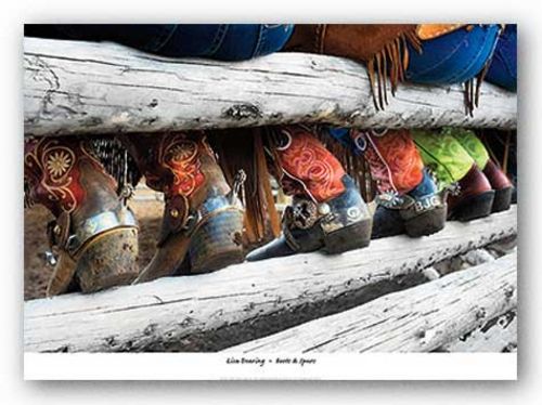 Boots and Spurs by Lisa Dearing