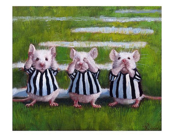 Three Blind Mice by Lucia Heffernan