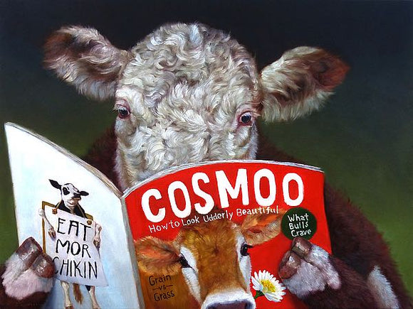 Cow Tips by Lucia Heffernan