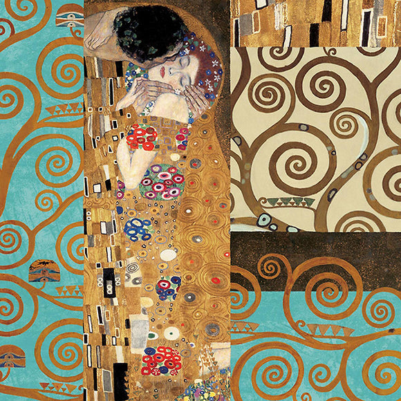 The Kiss by Gustav Klimt