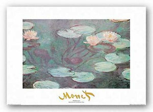 Nymphaeas 1 (Metallic Title) by Claude Monet