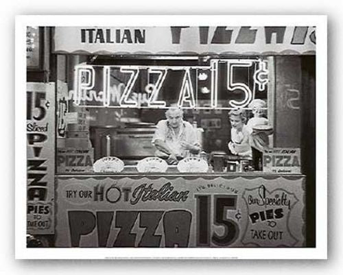 Hot Italian Pizza by Nat Norman