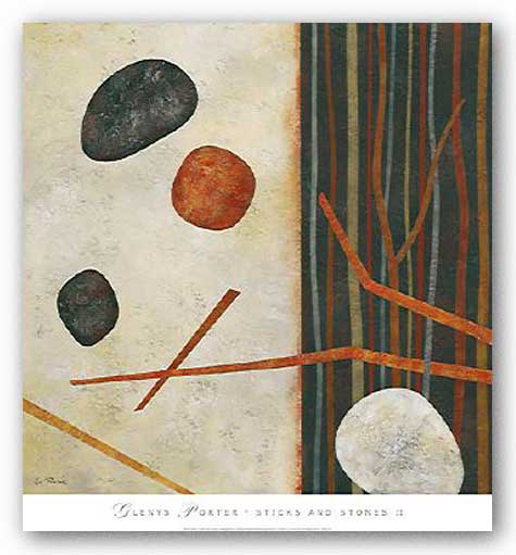 Sticks and Stones II by Glenys Porter
