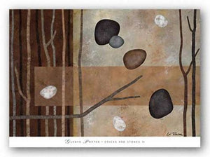 Sticks and Stones IV by Glenys Porter