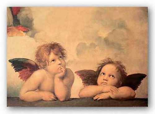 Angels by Sanzio Raphael (Raffaello)