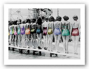 Coney Island Line Up, 1935 - Swimsuits