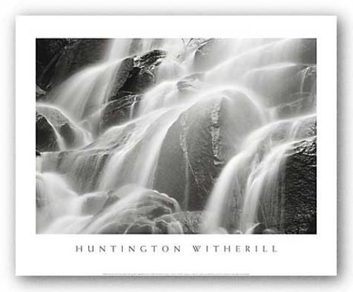 Waterfall, Yosemite by Huntington Witherill