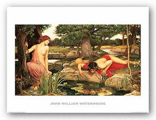 Echo And Narcissus, 1903 by John William Waterhouse