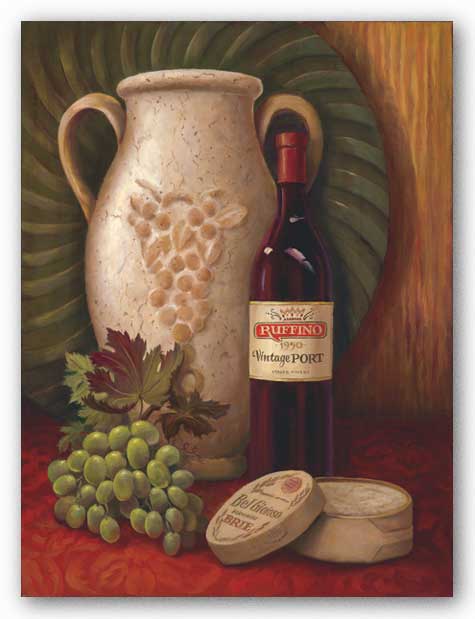 Fresco Vineyard I by Jillian Jeffrey