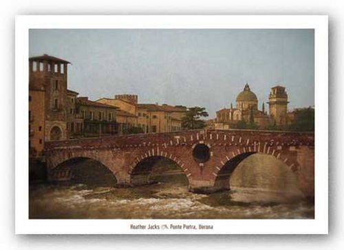 Ponte Pietra, Verona  by Heather Jacks