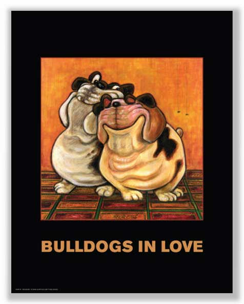 Bulldogs in Love by Kourosh