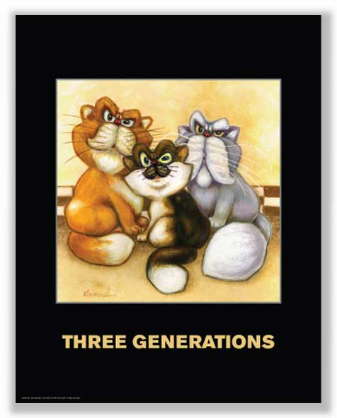 Three Generations by Kourosh