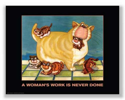 A Woman's Work is Never Done by Kourosh