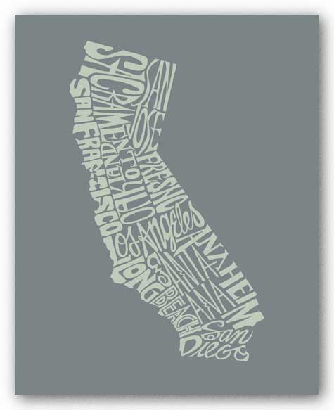 California I by L.A. Pop Art